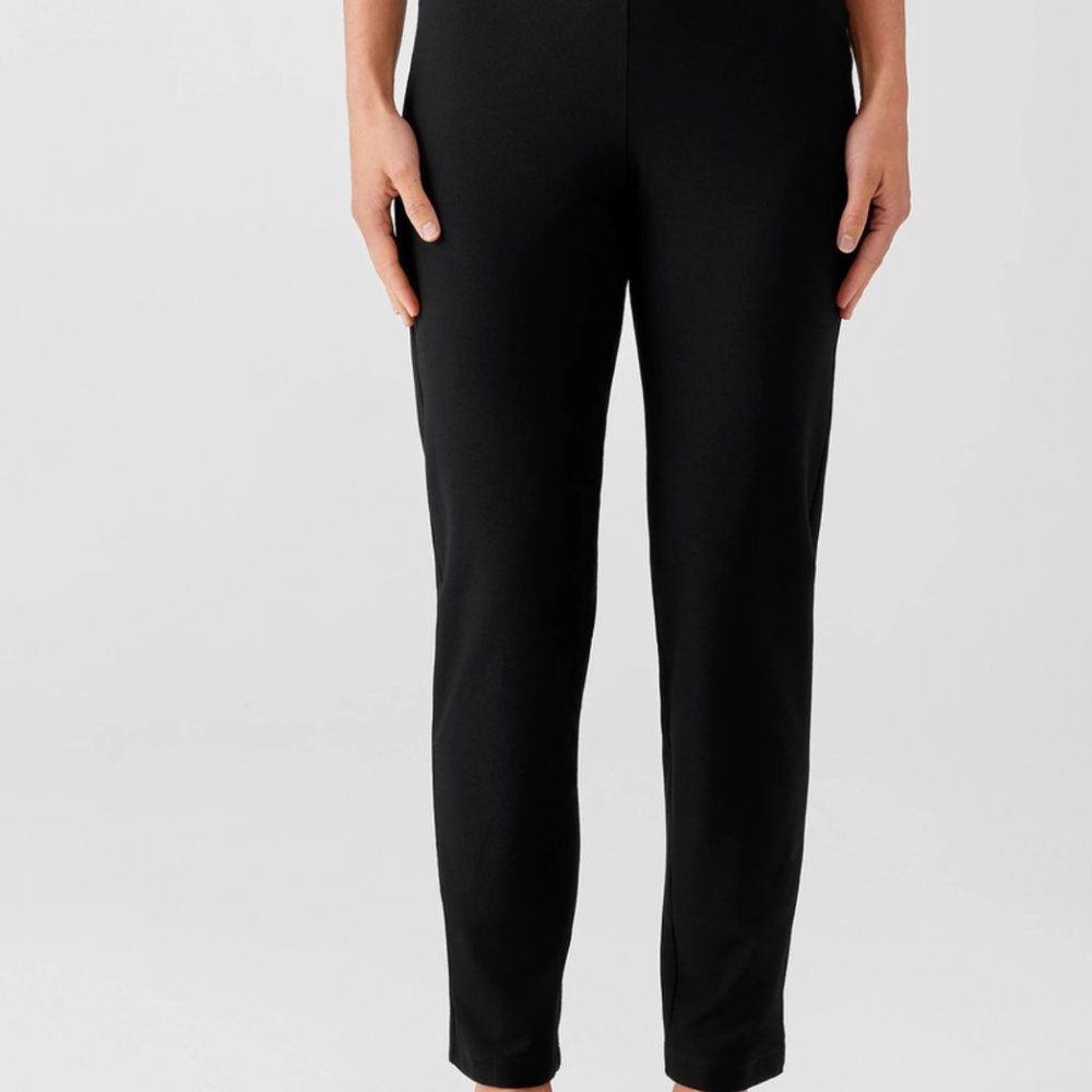 Eileen Fisher Washable Stretch Crepe Pant